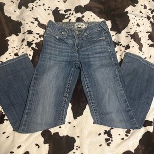 Ariat Esmeralda Girls Jeans Classic Blue Boot Cut Jeans